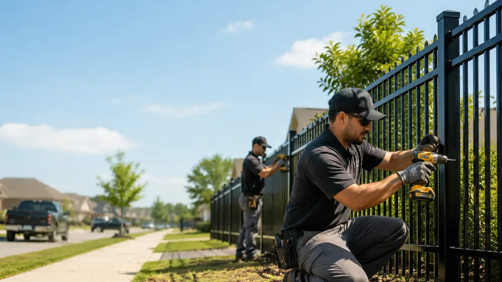 Metal Fence Installation in Mammoth Spring, AR